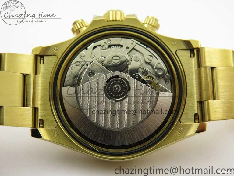 MiroTime 0302 Minimalist Daytona YG KKF 1:1 Best Edition 904L Steel Green Dial on YG Bracelet A 2451